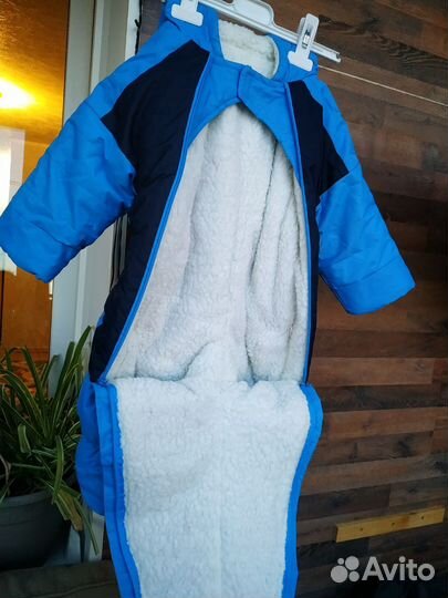 Зимний комбинезон 74 80 новый
