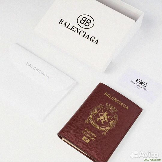 Обложка на паспорт Balenciaga (Арт.78051)
