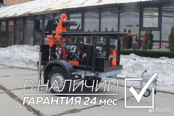 Буровая установка гбу 48Л на прицепе