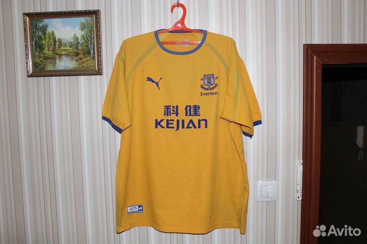 Винтажные футболки Эвертона