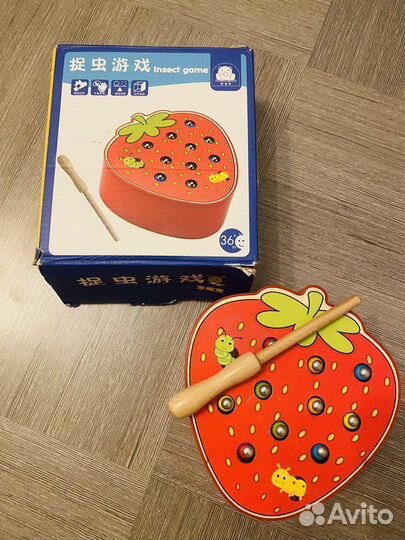 Магнитная рыбалка червячки