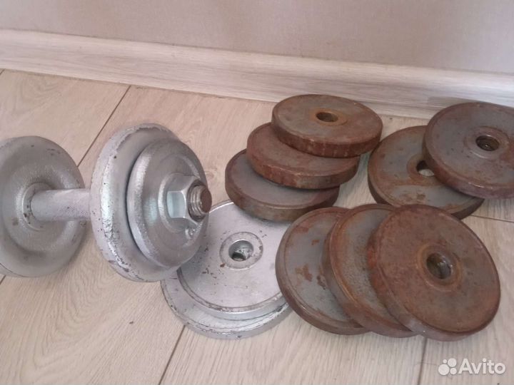Гантели разборные бу