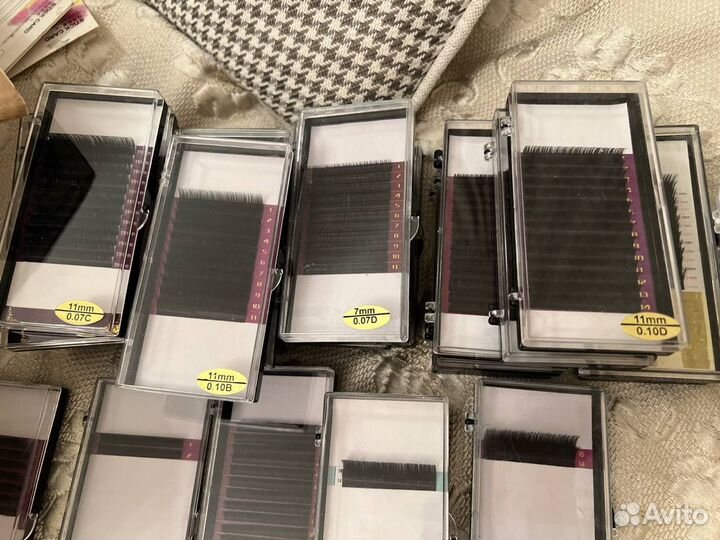 Материалы для наращивания ресниц бу