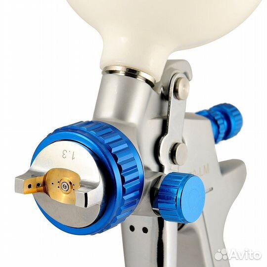 Краскопульт hyvst пневматический с верхним бачком