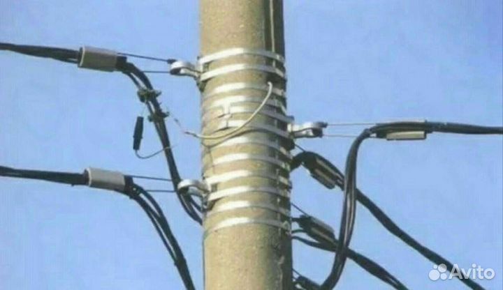 Прокладка проводов сип