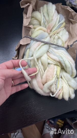 Пряжа ручного прядения