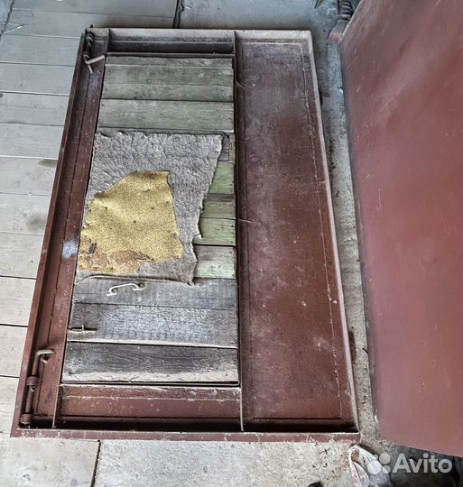 Ворота гаражные бу