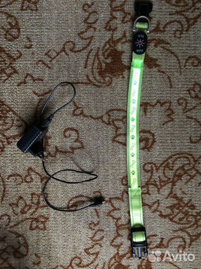 Светящийся ошейник Rogz размер L