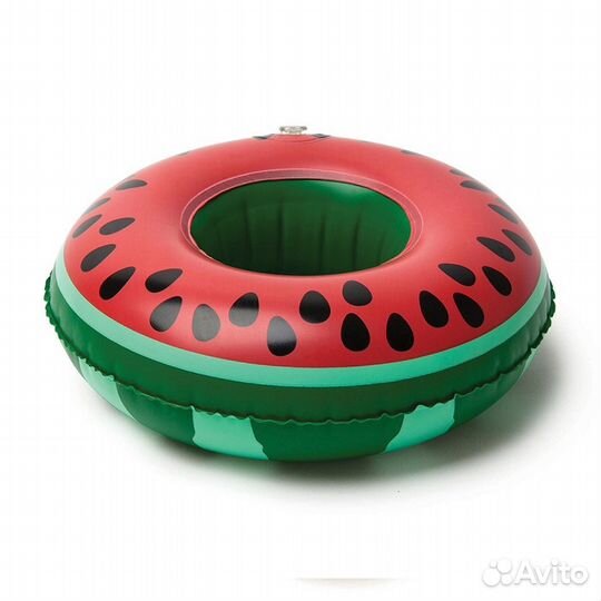 Арбуз надувной подстаканник
