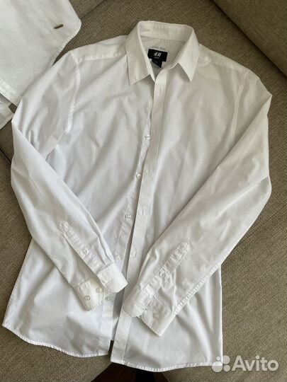 Рубашка белая zara