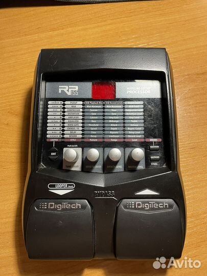 Гитарный процессор digitech rp155