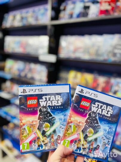 Lego Star Wars The skywalker saga ps5 новый