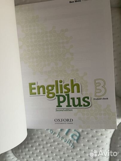 Учебник English plus 3