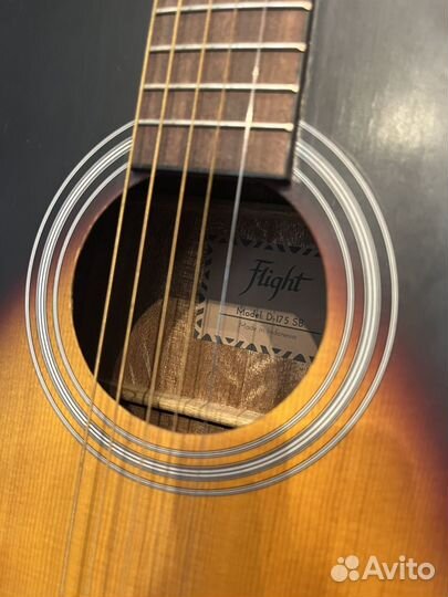 Акустическая гитара Flight D-175 SB