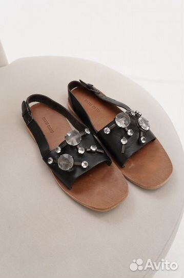 Сандалии miu miu