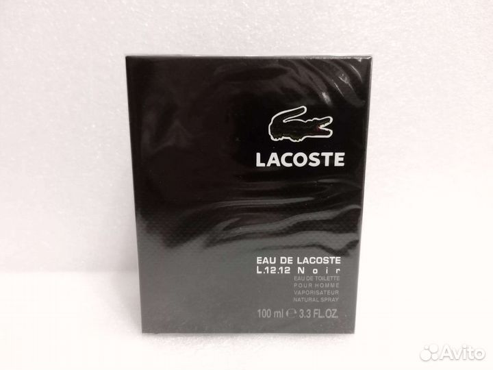 Lacoste Eau De Lacoste L. 12.12 Noir 100 ml