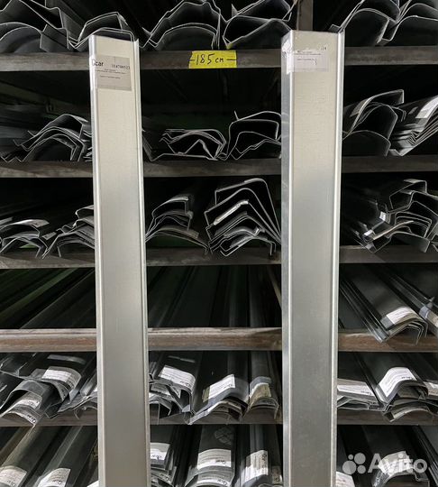 Порог левый Jaguar X-Type 2001-2009 (0,8мм)