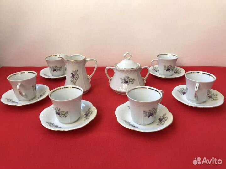 Чайный Сервиз СССР хорошее состочние, не полный ко