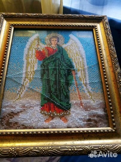 Икона, бисер, 