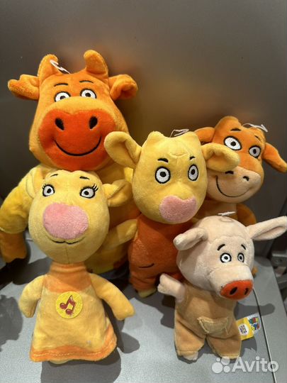Мягкие игрушки Оранжевая корова