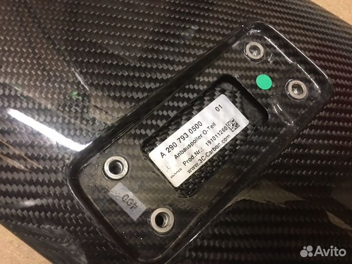 Карбоновый спойлер mercedes W290 GT