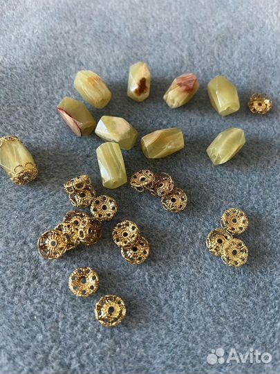 Бусины, оникс