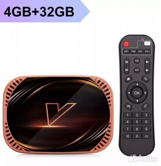 Новая Smart TV 4К приставка Vontar X4 Android 11
