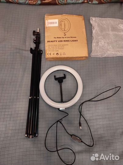 Кольцо для селфи светодиодное 26 см