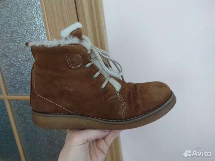 Ботинки Зимние Замша р. 37