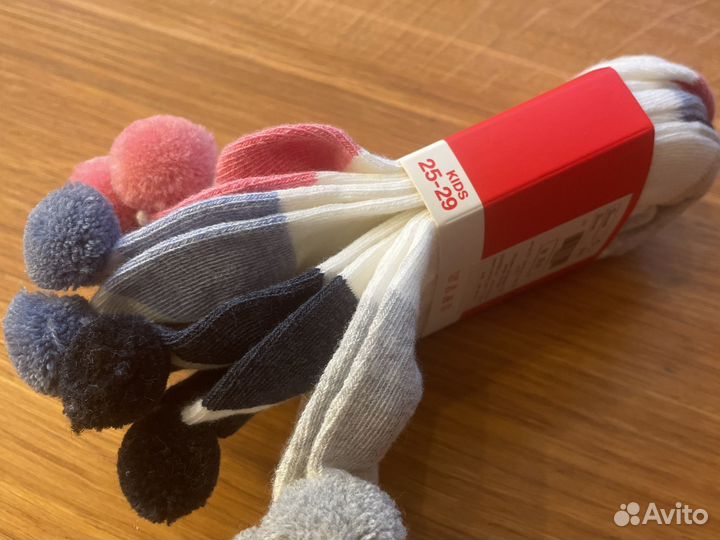 Носки, упаковка 4 пары, р 25-29