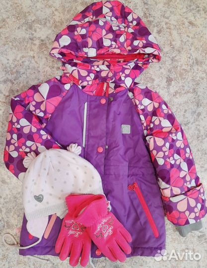 Куртка демисезонная для девочки 110 UKI kids