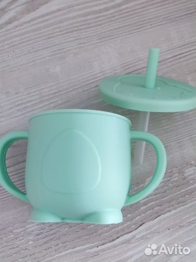 Поильник силиконовый новый