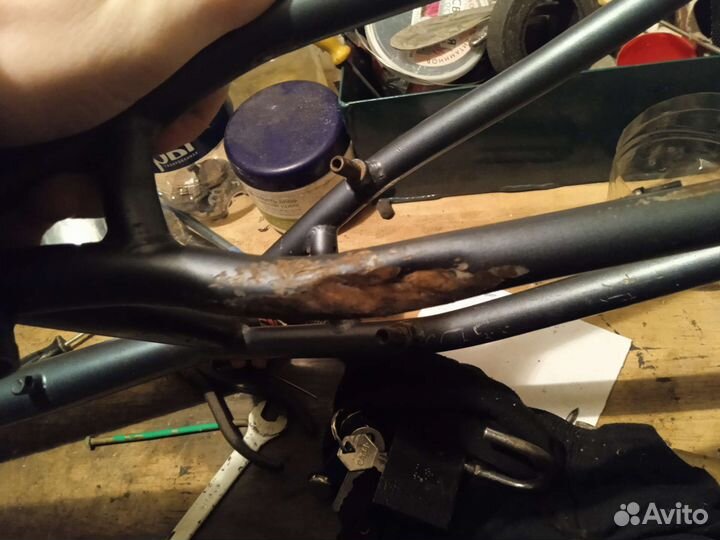 Шатуны и рама на bmx