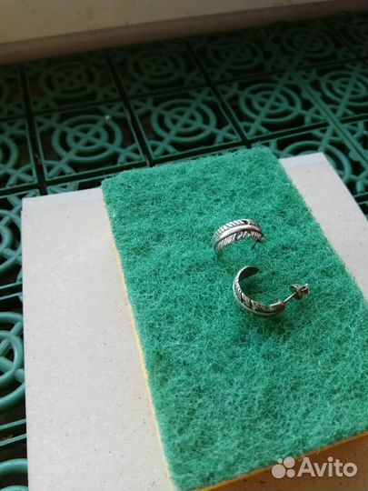 Серьги,серебро 925