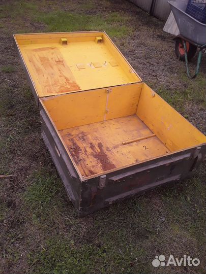 Ящик деревянный военный