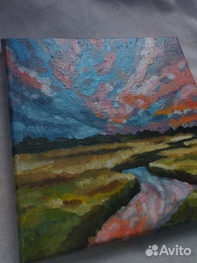 Картина масло холст