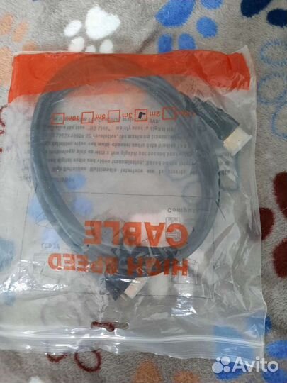 Новые кабели hdmi - minihdmi 0,5 м, 0,8 м, 1,8 м