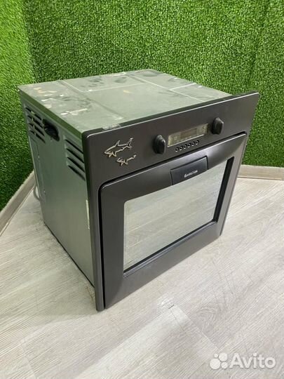 Чёрный духовой шкаф с гарантией