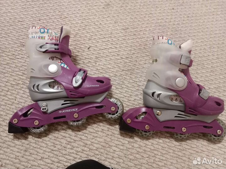 Роликовые коньки детские