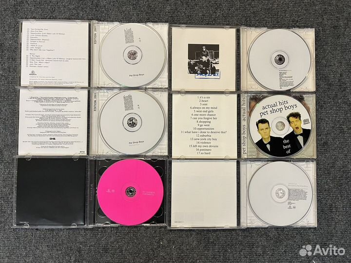CD диски Pet Shop Boys