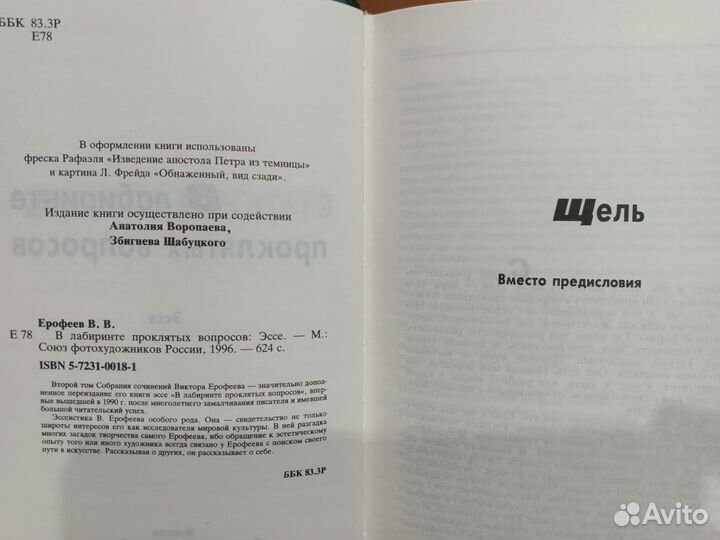 Виктор Ерофеев. В лабиринте проклятых вопросов