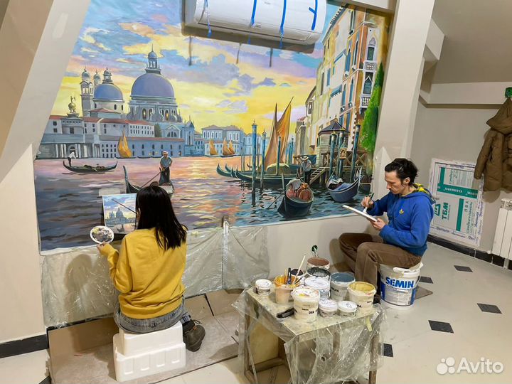 Роспись стен