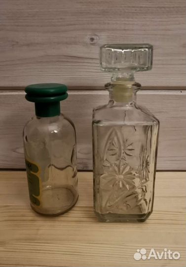 Флаконы винтажные
