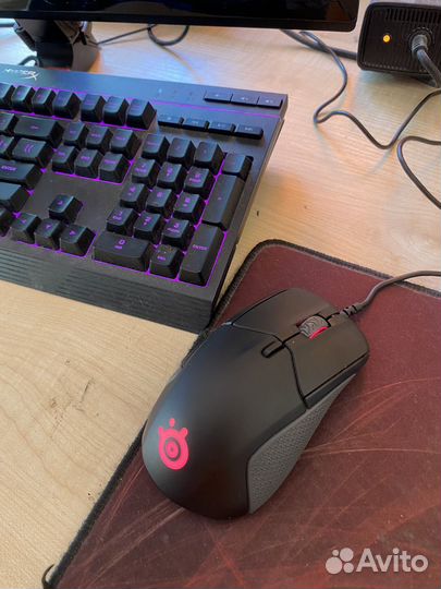 Мышь проводная SteelSeries Rival 310 черный