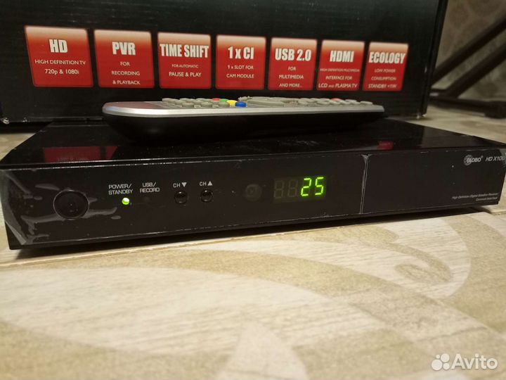 Globo HD X100 спутниковый приёмник