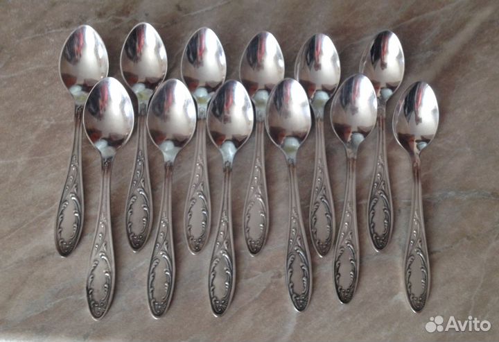 Мельхиоровые кофейные (маленькие) ложки