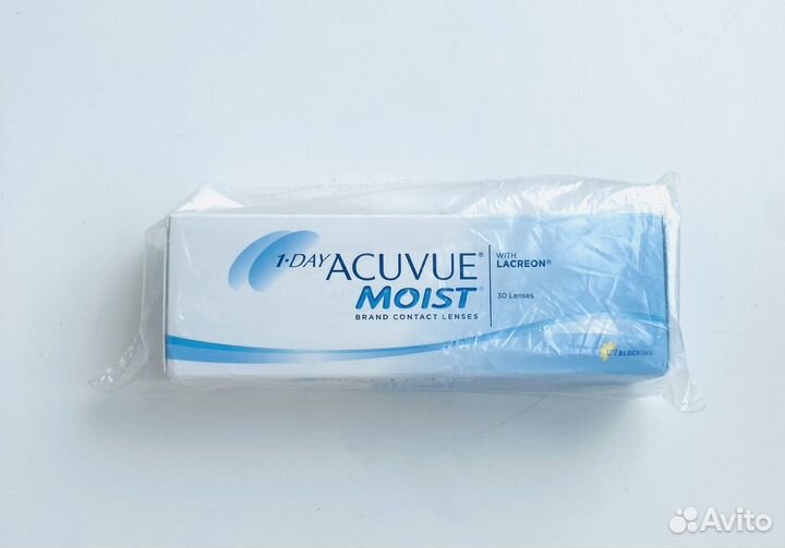Линзы контактные однодневные acuvue