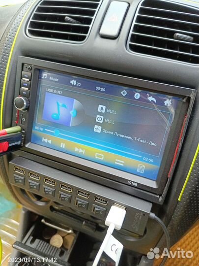 Магнитола в авто