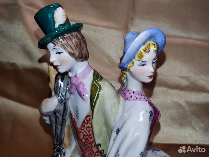 Статуэтка пастушка и трубочист