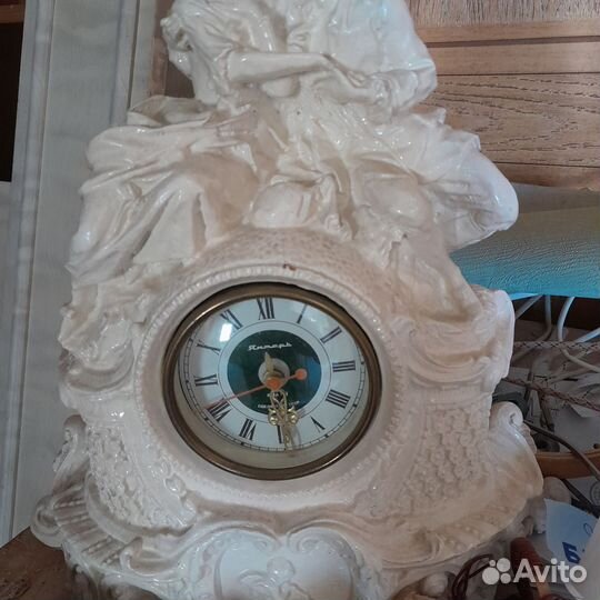 Часы янтарь кварц СССР